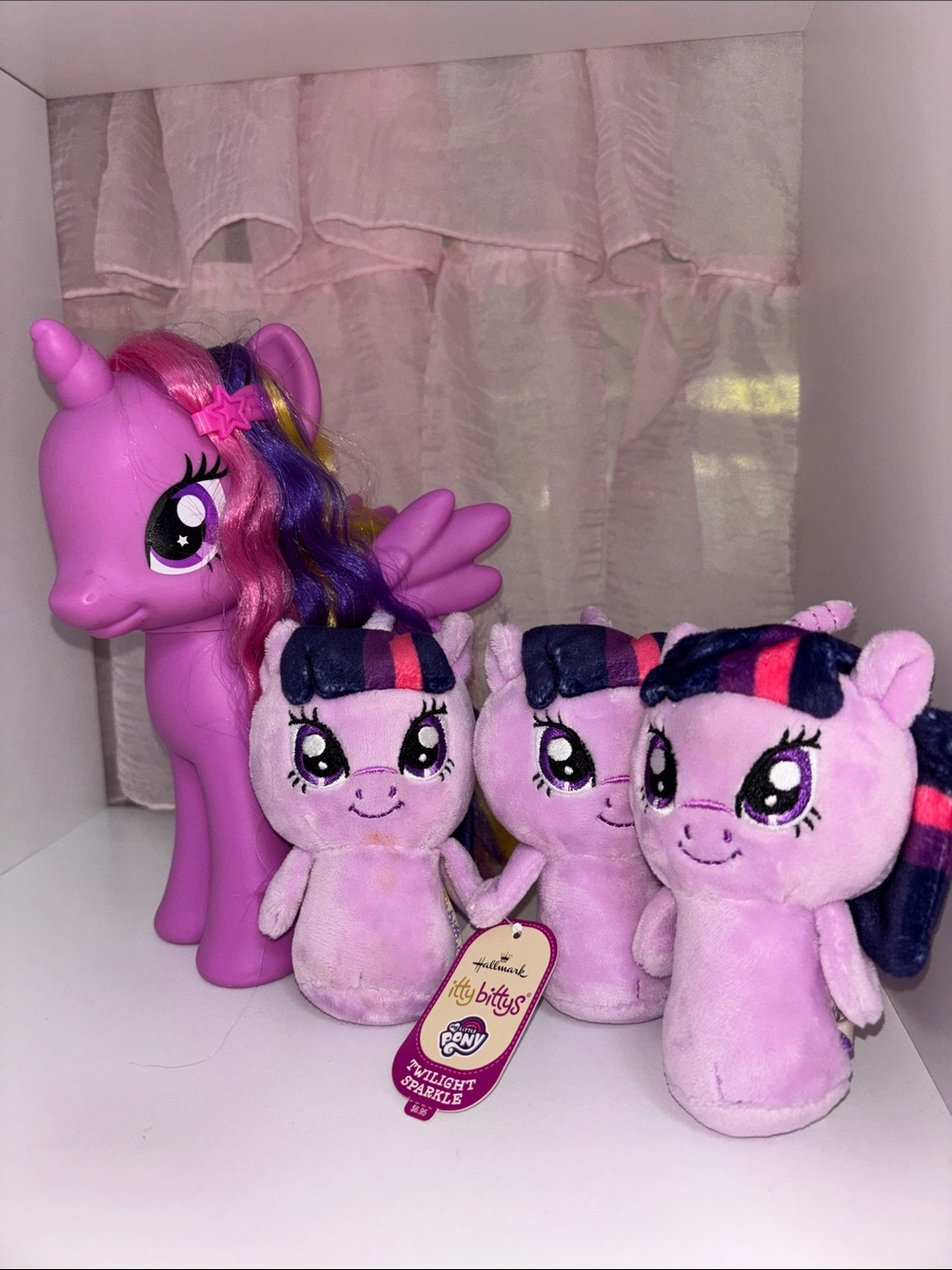 My Little Pony Twilight Sparkle Plush pony Set